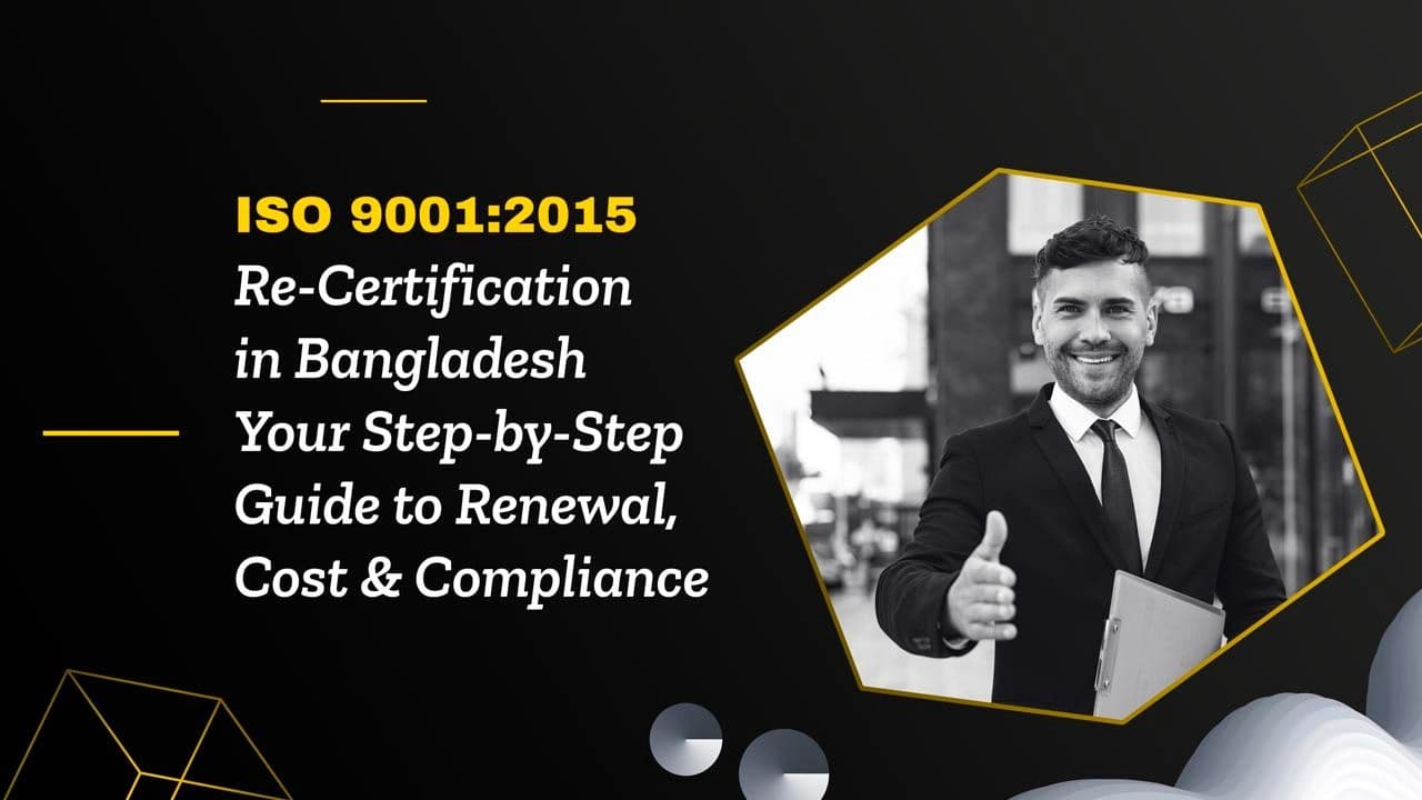 ISO Certificate handover ceremony